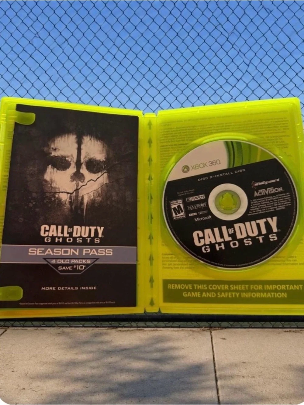 Call of Duty: Ghosts Xbox 360 - Activision (Green)